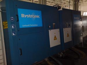 Стеклопакетная линия Bystronic 1600 X 4000 с газовым тандемным прессом