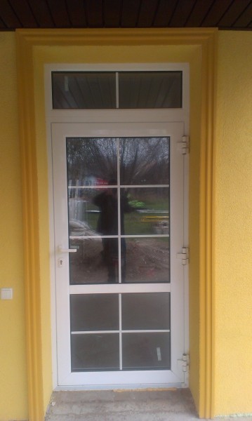 Двери и окна из Алюминия, входная дверь из алюминия с домофоном от завода в Киеве