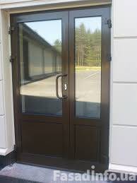 Купить Алюминиевые окна двери от завода, входные двери из алюминия  в подьезд от завода Киев