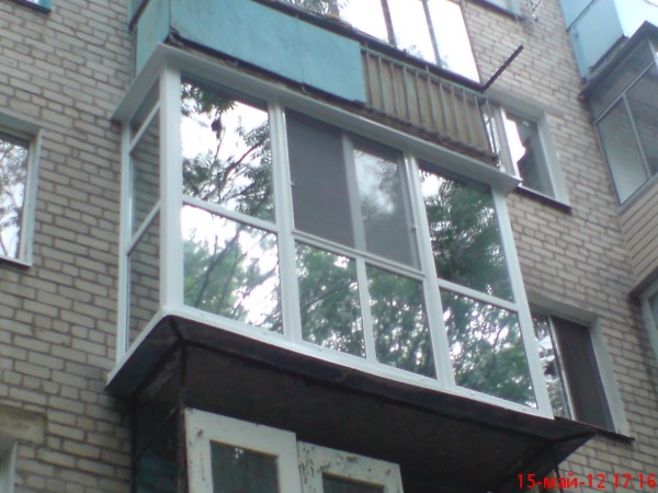  французские балконы в Днепропетровске