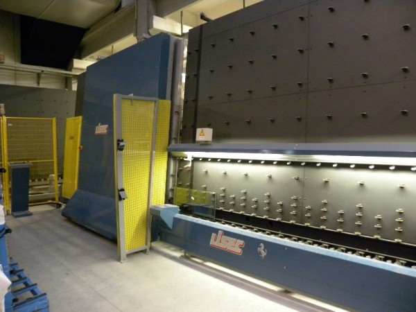 Стеклопакетная линия Lisec 2500Х3500 с газ прессом и роботом герметизации 