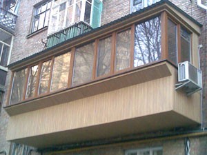 Балконы под ключ вынос обшивка